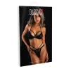 DARING Intimates Ensemble Soutien-Gorge String Floral Set Noir